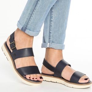 Timberland | Shoes | Timberland Womens Bailey Park Flat Sandals In Navy  Size 9 | Poshmark